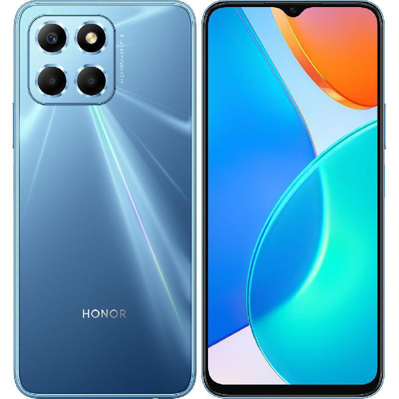 هونر X6 , رام 4 , ذاكرة 128 جيجا, 5G , لون ازرق