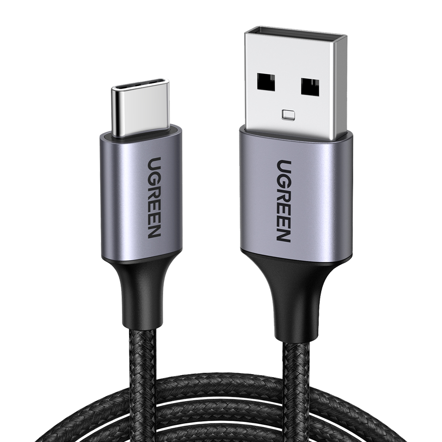 يوجرين سلك شاحن  نايلون مظفر USB إلى USB|C بطول 1...