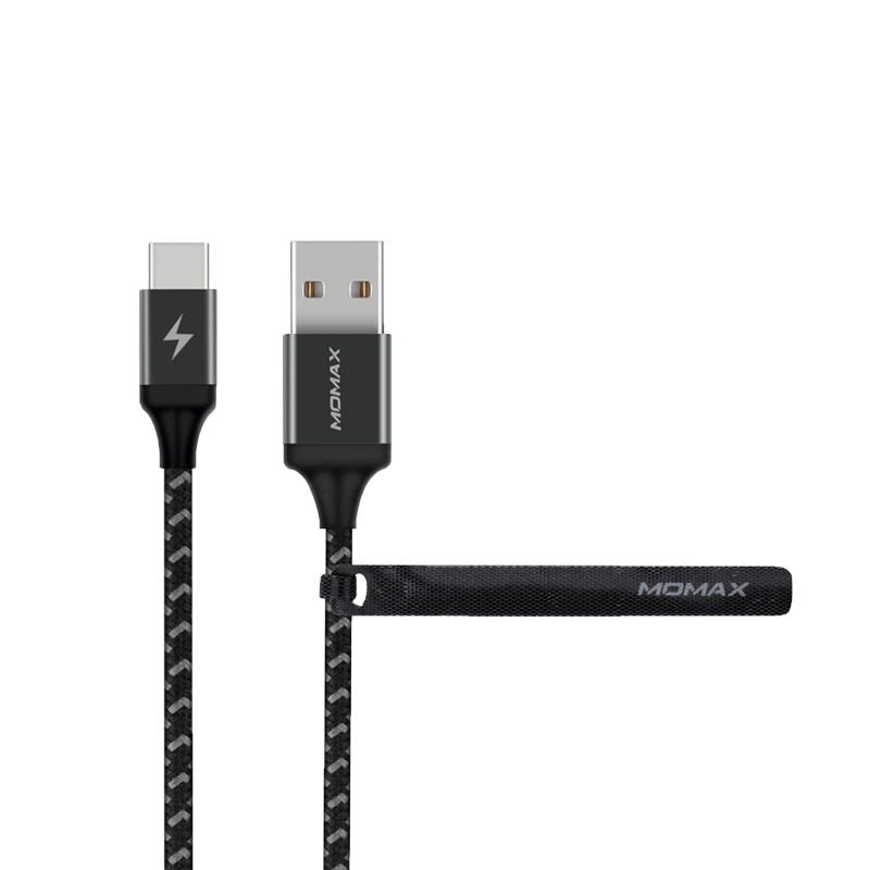 سلك شاحن موماكس زيرو Type-C الي USB بطول 1 م - اسو...