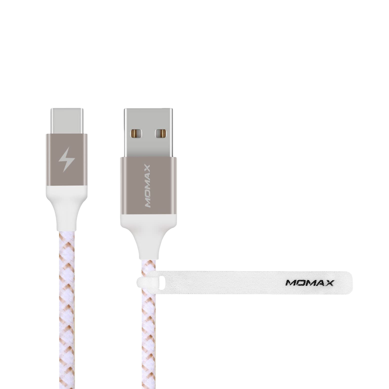 سلك شاحن موماكس زيرو Type-C الي USB بطول 1 م - ذهب...
