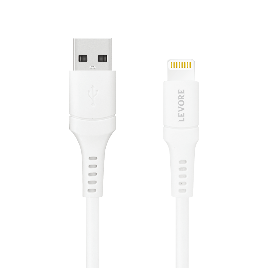 سلك شاحن ليفوري من USB إلى آيفون معتمد من أبل MFI...